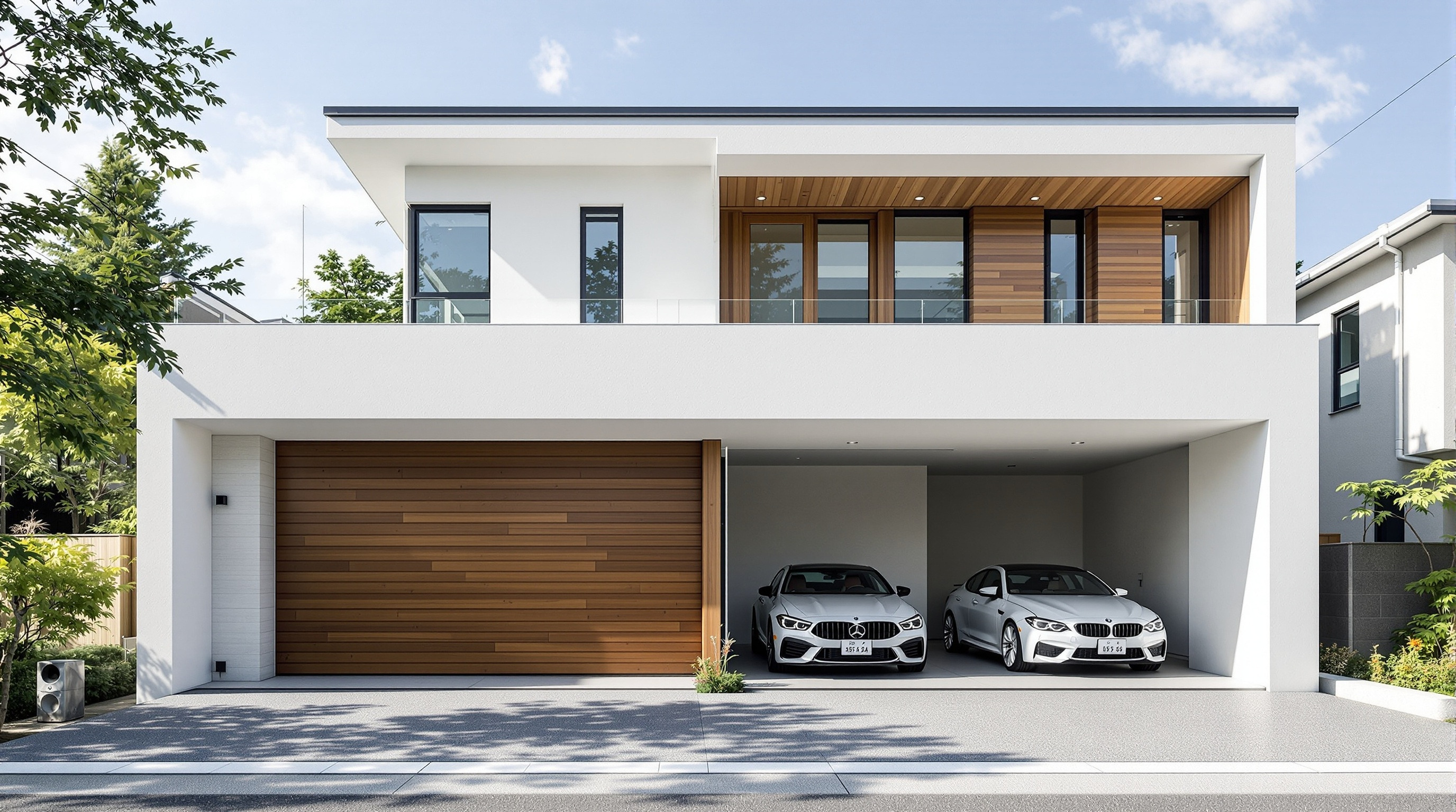 ビルトインガレージ住宅