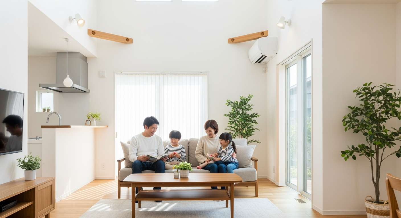 エアコン1台で全館空調